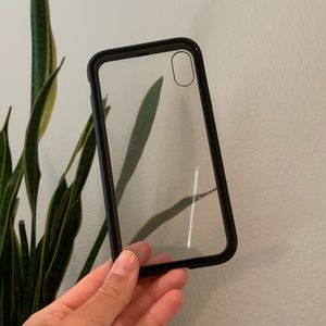 Iphone XR two piece glass case